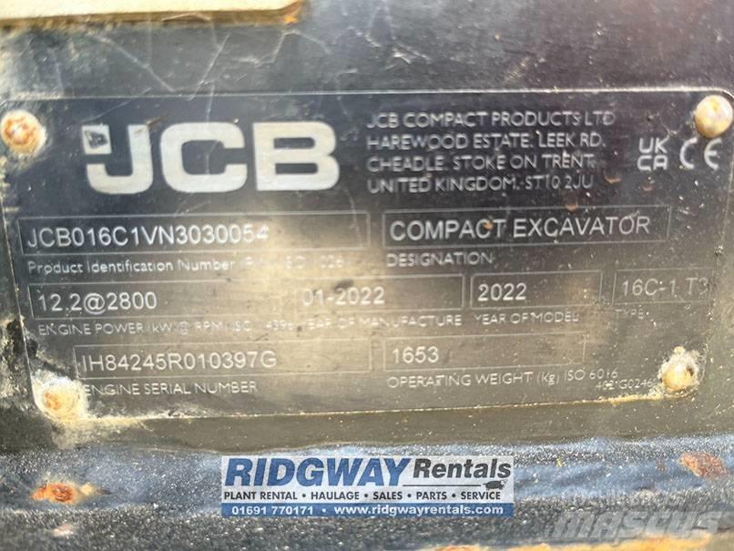 JCB 16 C-1 Mini excavators < 7t (Mini diggers)