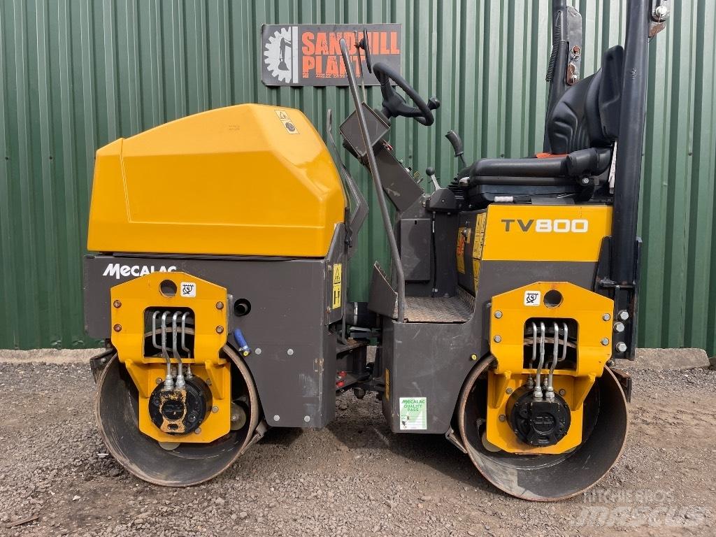 Mecalac TV 800 Twin drum rollers