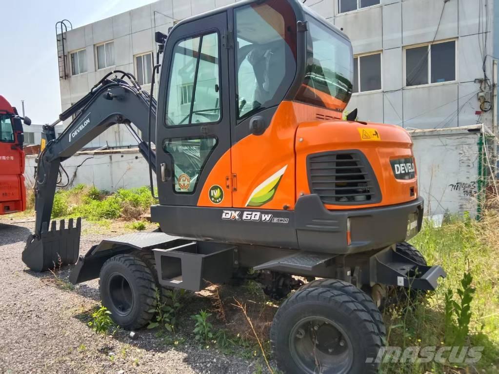Develon DX60W ECO Wheeled excavators