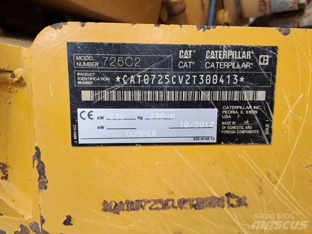CAT 725C2 Articulated Dump Trucks (ADTs)