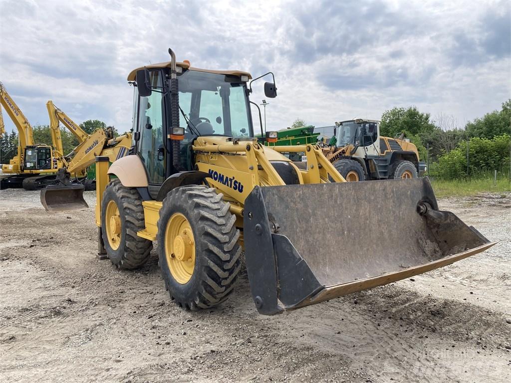 Komatsu WB93S-5E0 Backhoe loaders