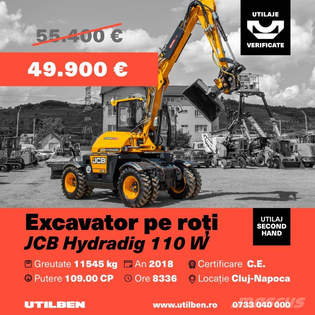 JCB Hydradig 110 W Wheeled excavators