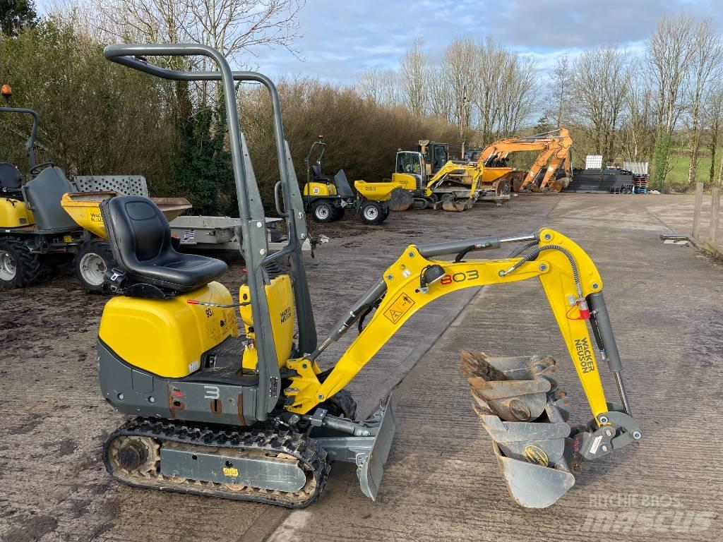 Wacker Neuson 803 Mini excavators < 7t (Mini diggers)