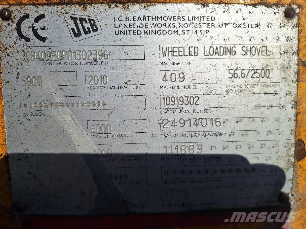 JCB 409 Wheel loaders