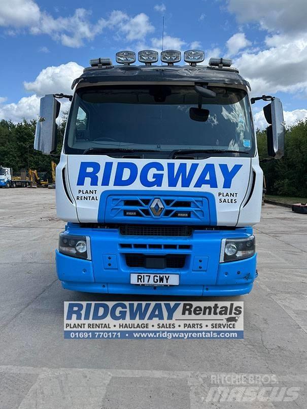 Renault C 320 Beavertail Flatbed / winch trucks