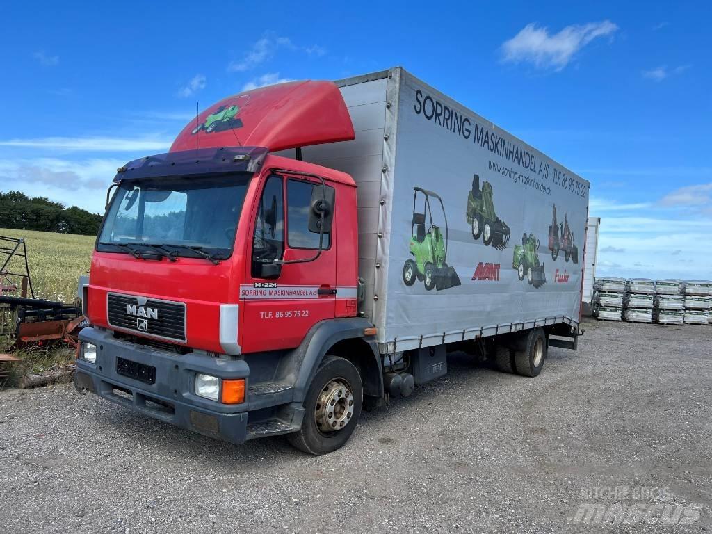 MAN 14.224 Flatbed / Dropside trucks