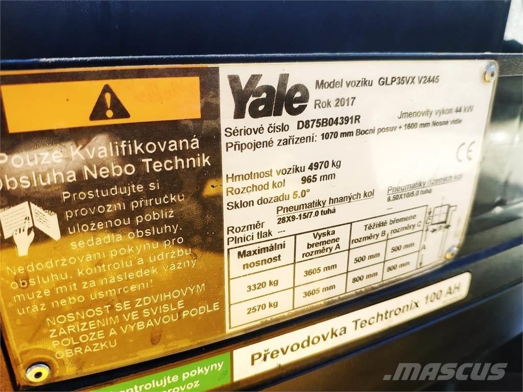 Yale GLP35VX LPG trucks