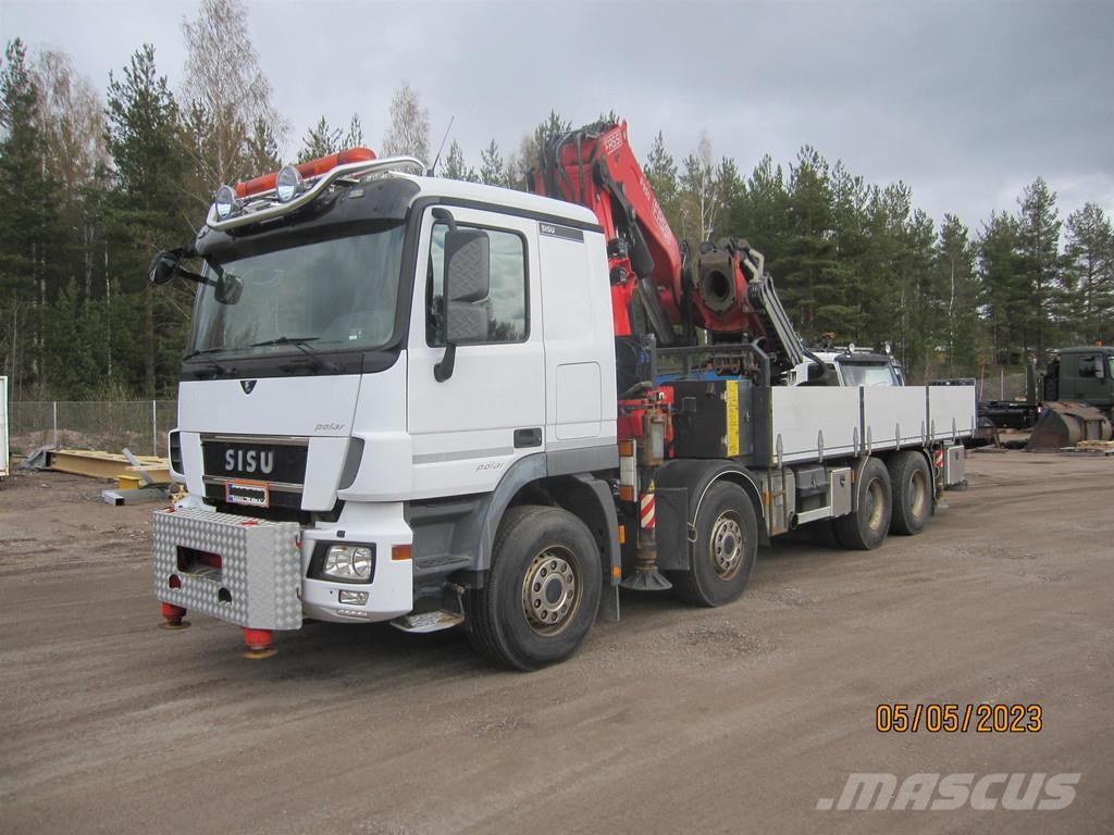 Sisu Polar Crane trucks