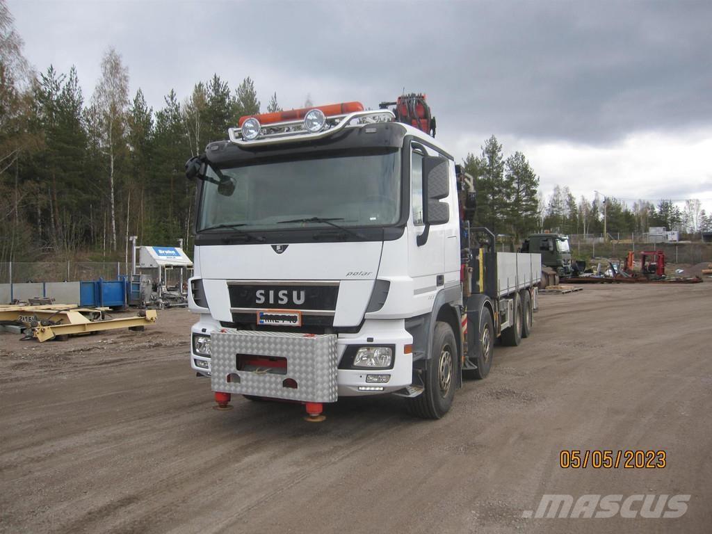 Sisu Polar Crane trucks