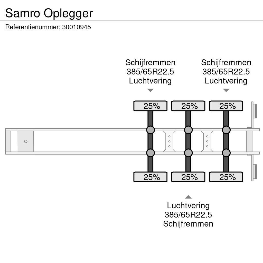 Samro Oplegger Curtainsider semi-trailers