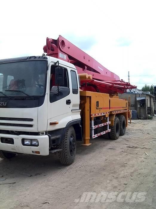 Putzmeister 37m Concrete pump trucks