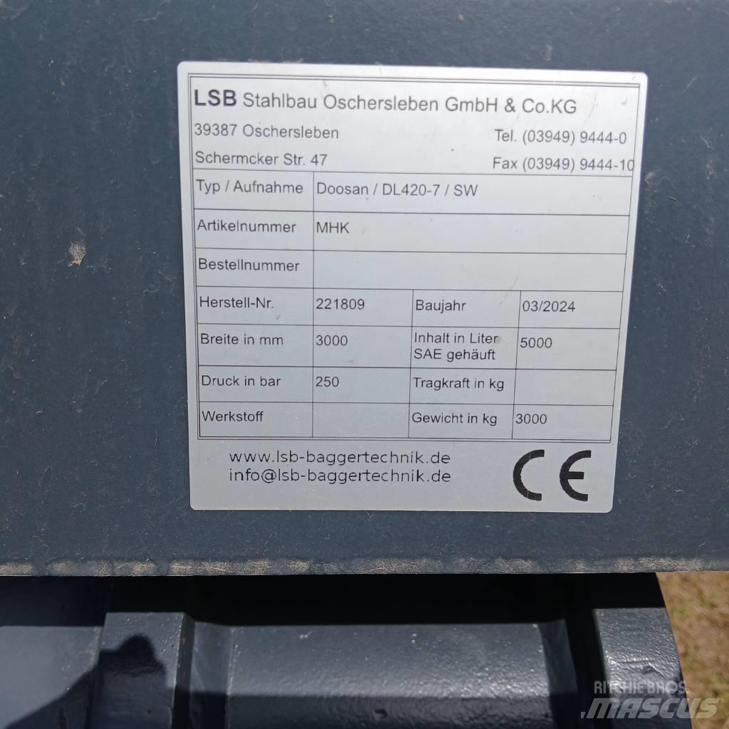 LSB Hochkippschaufel Buckets