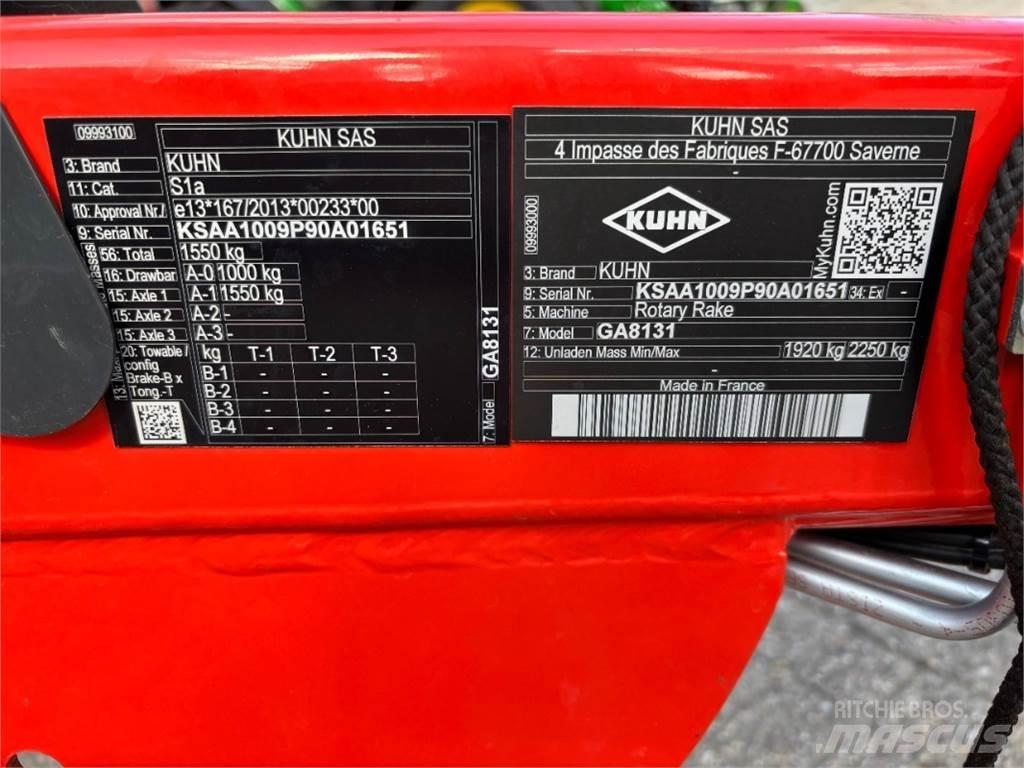 Kuhn GA 8131 Swathers