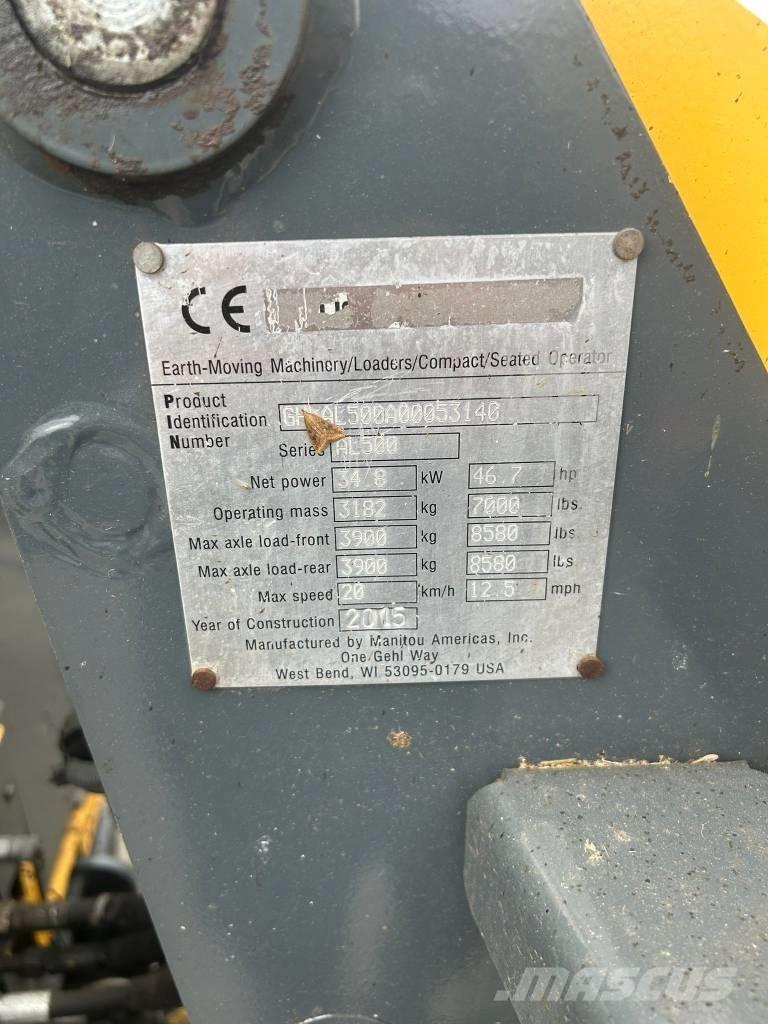 Mustang AL 506 Cab Multi purpose loaders