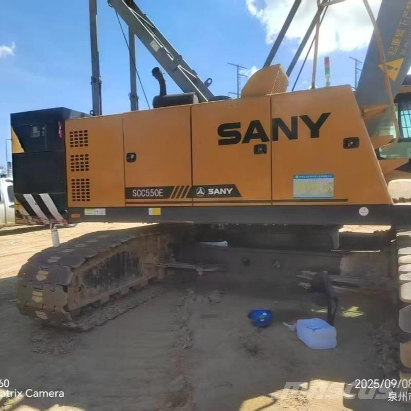 Sany SCC 550 E Tracked cranes