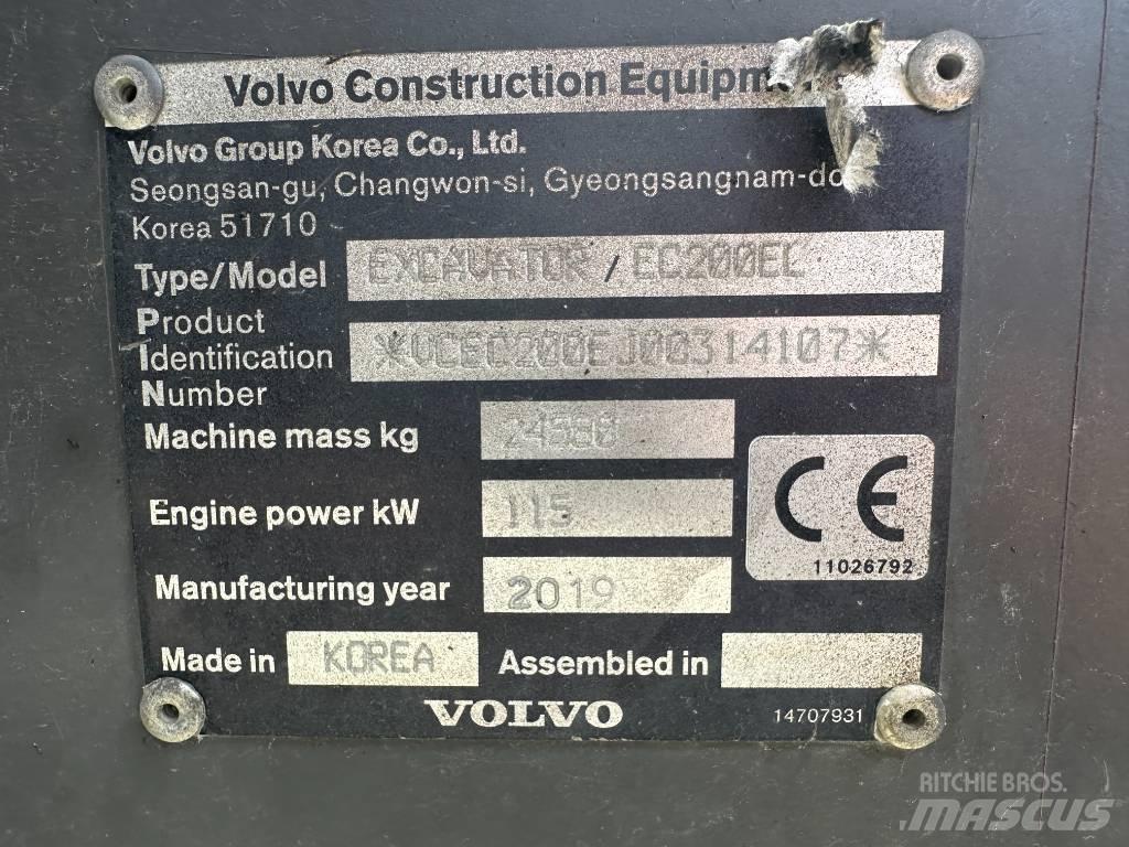 Volvo EC 200 EL Crawler excavators