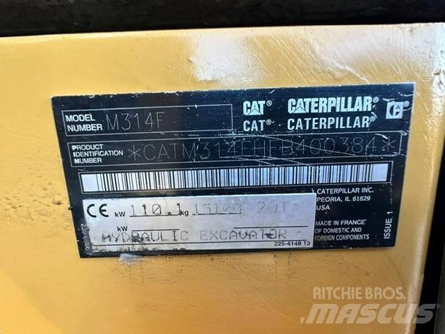 CAT M 314 F Wheeled excavators