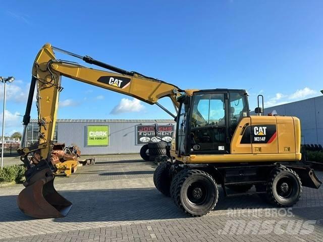 CAT M 314 F Wheeled excavators