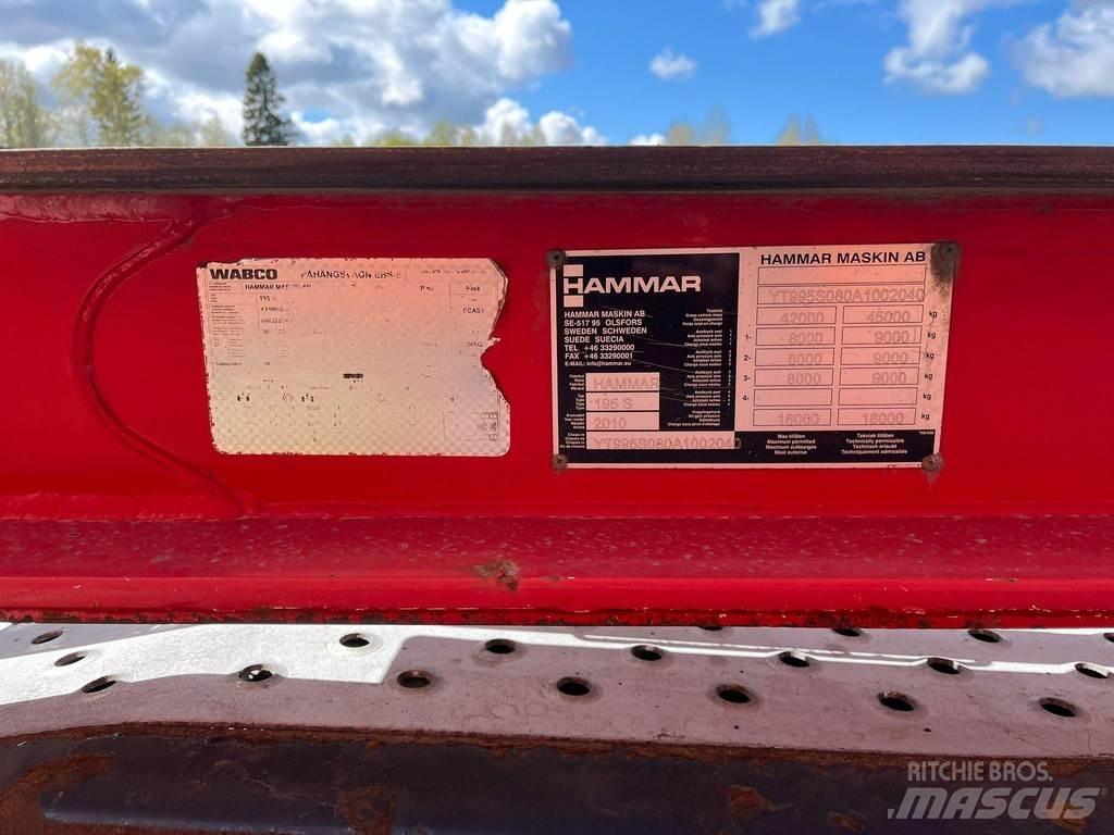 Hammar 195 S Containerframe semi-trailers
