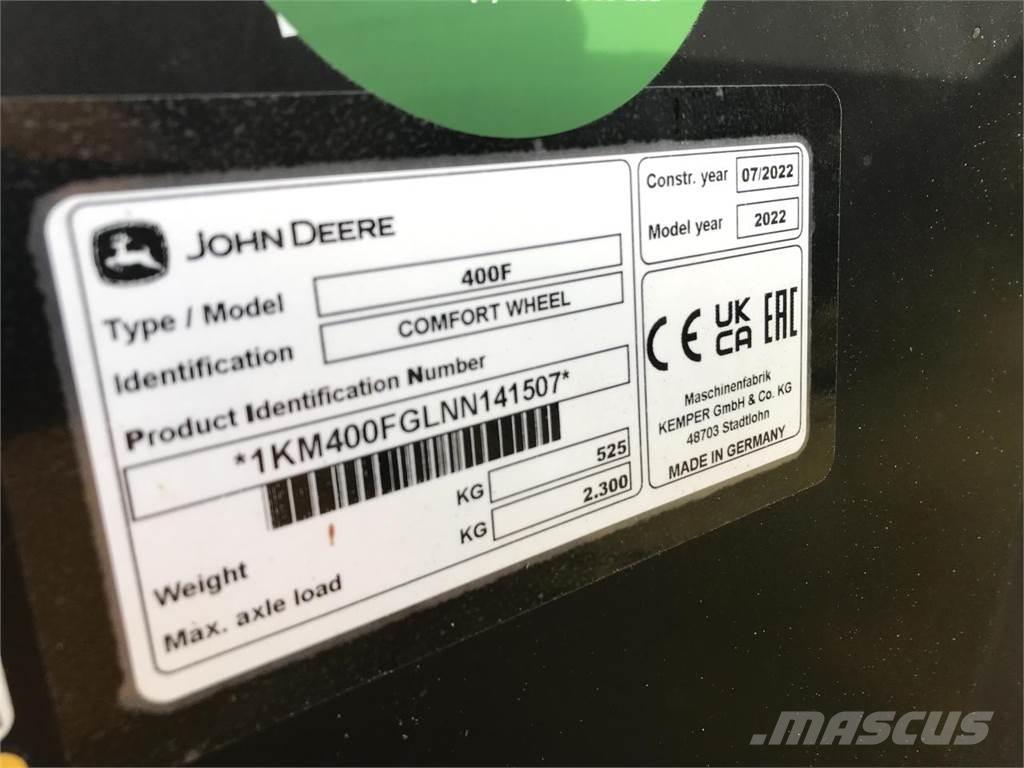 John Deere 9800 Self-propelled foragers