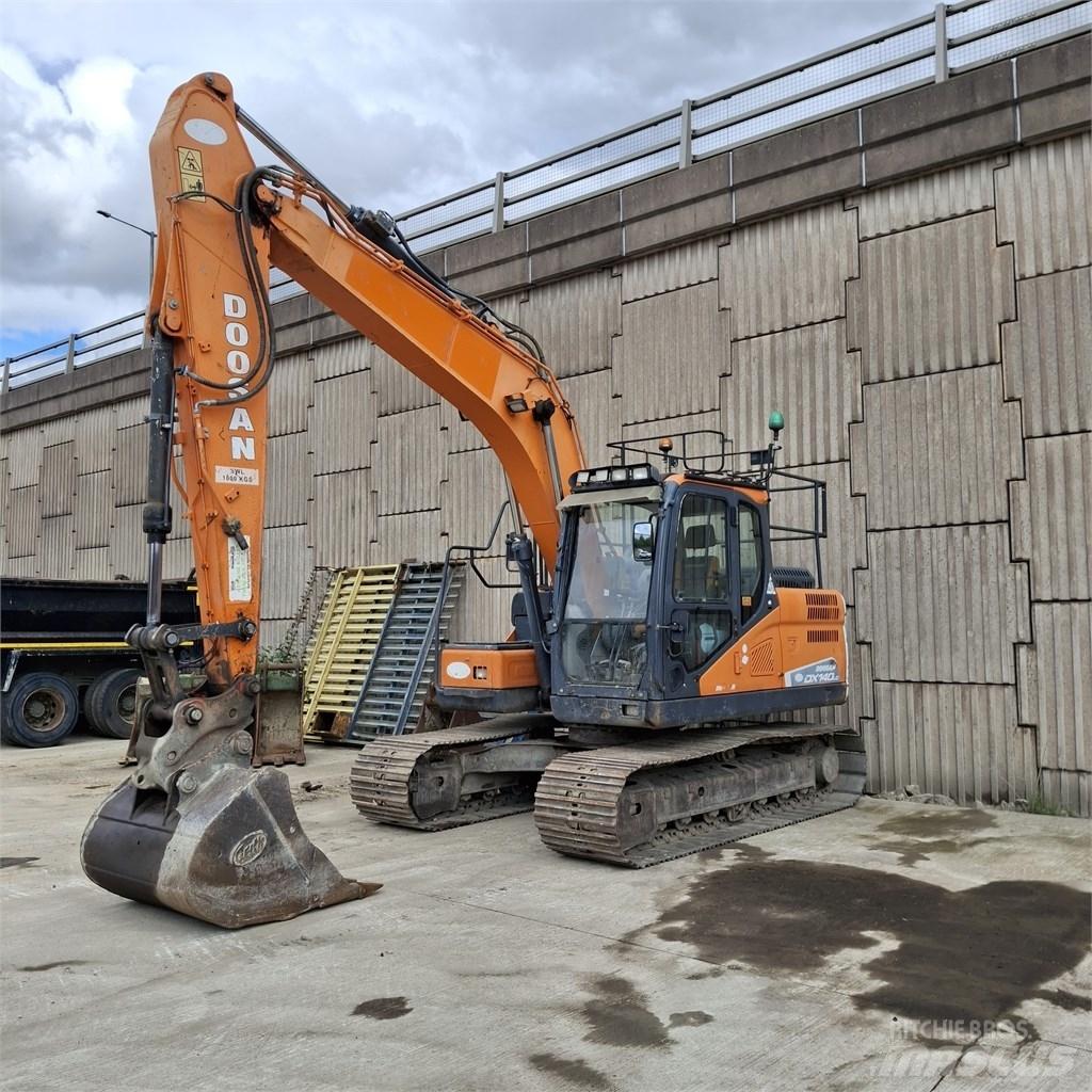 Doosan DX 140 LC Crawler excavators