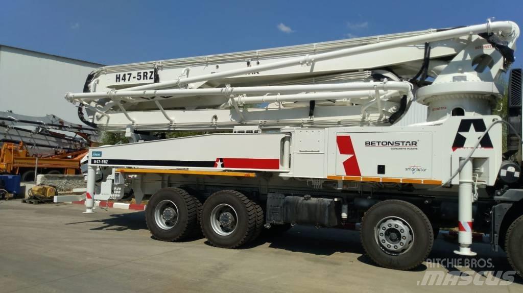 Betonstar 47M-5RZ Concrete pump trucks