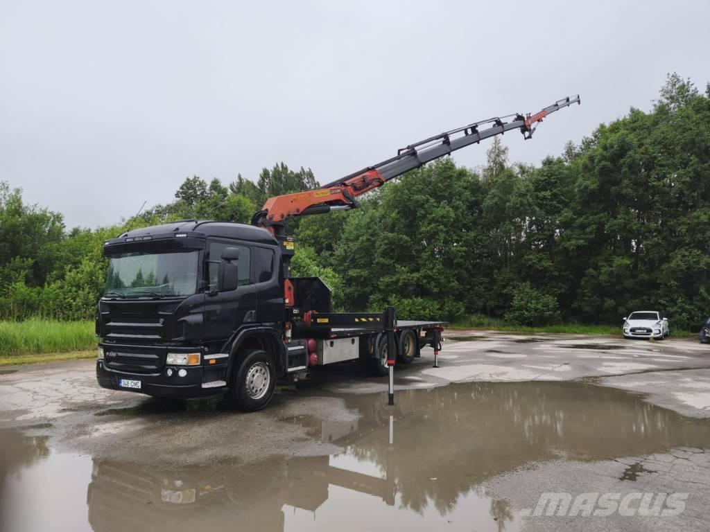 Scania P 420 Crane trucks