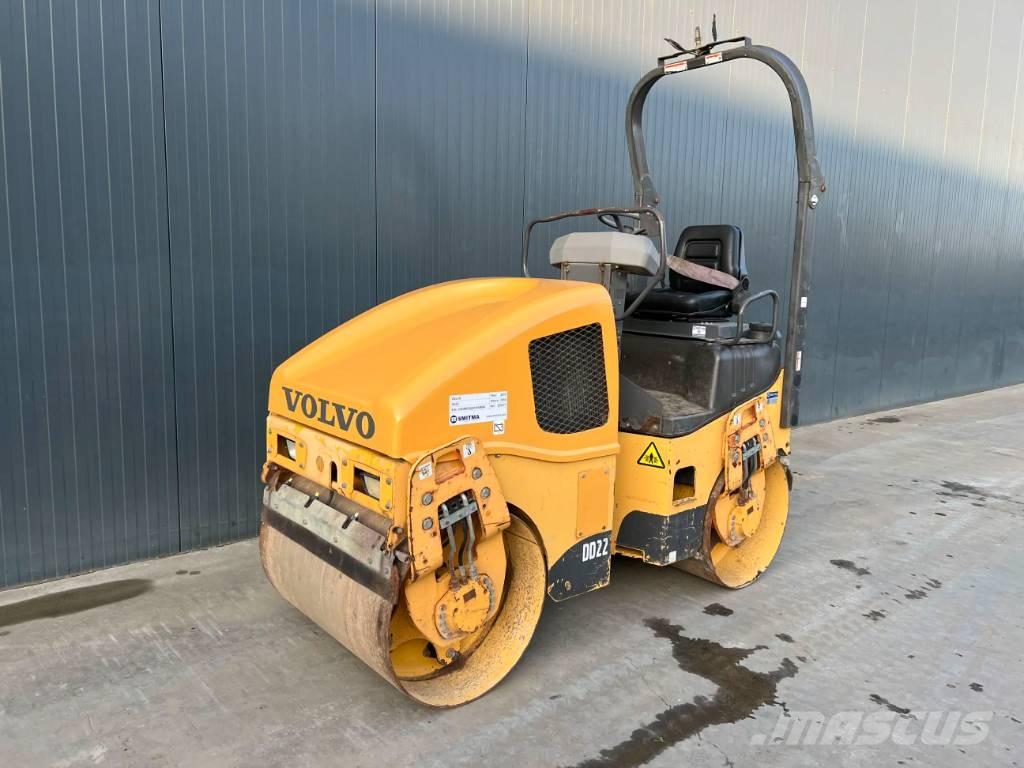 Volvo DD22 Twin drum rollers