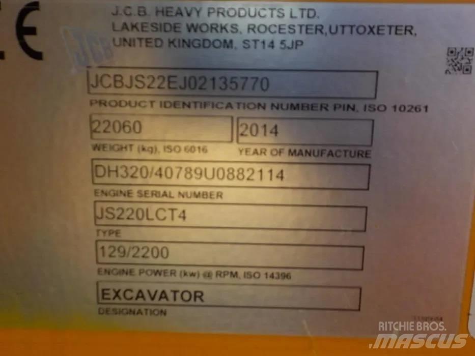 JCB JS220LC Crawler excavators
