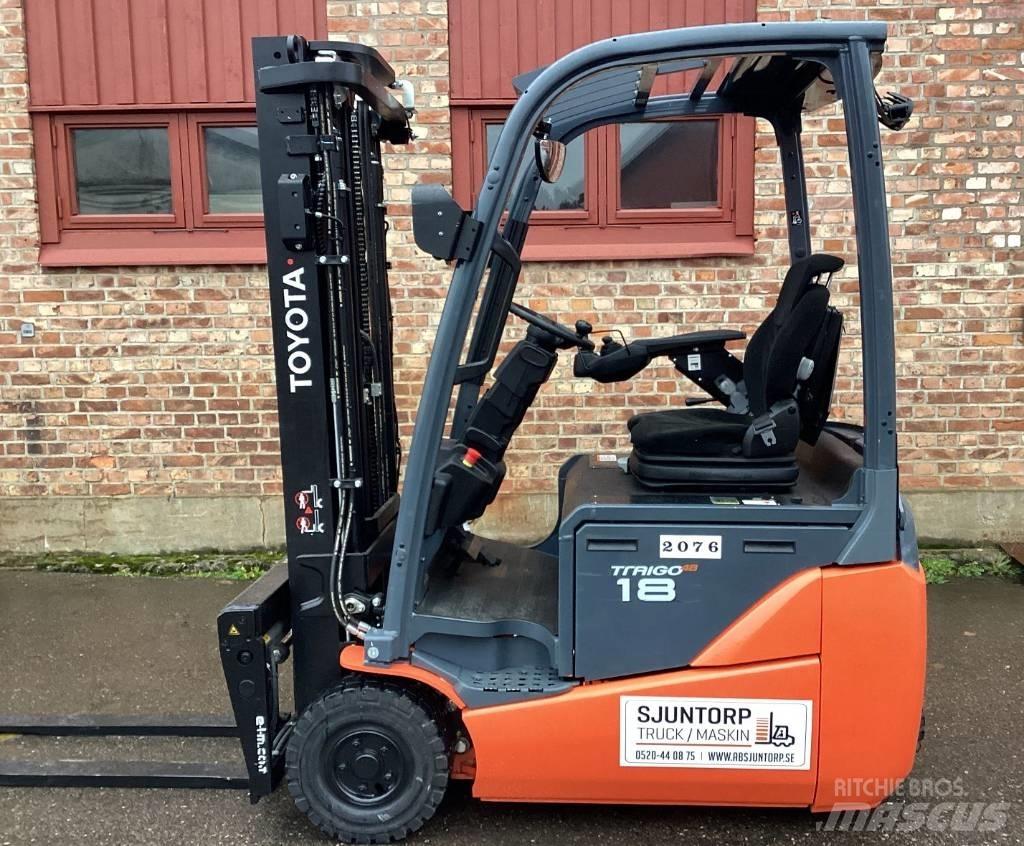 Toyota 8FBEK18T Electric forklift trucks
