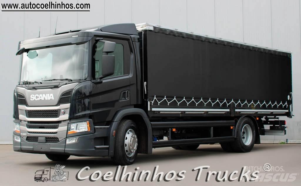 Scania P 250 Curtainsider trucks