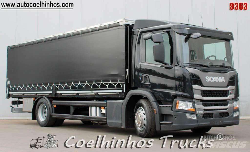 Scania P 250 Curtainsider trucks