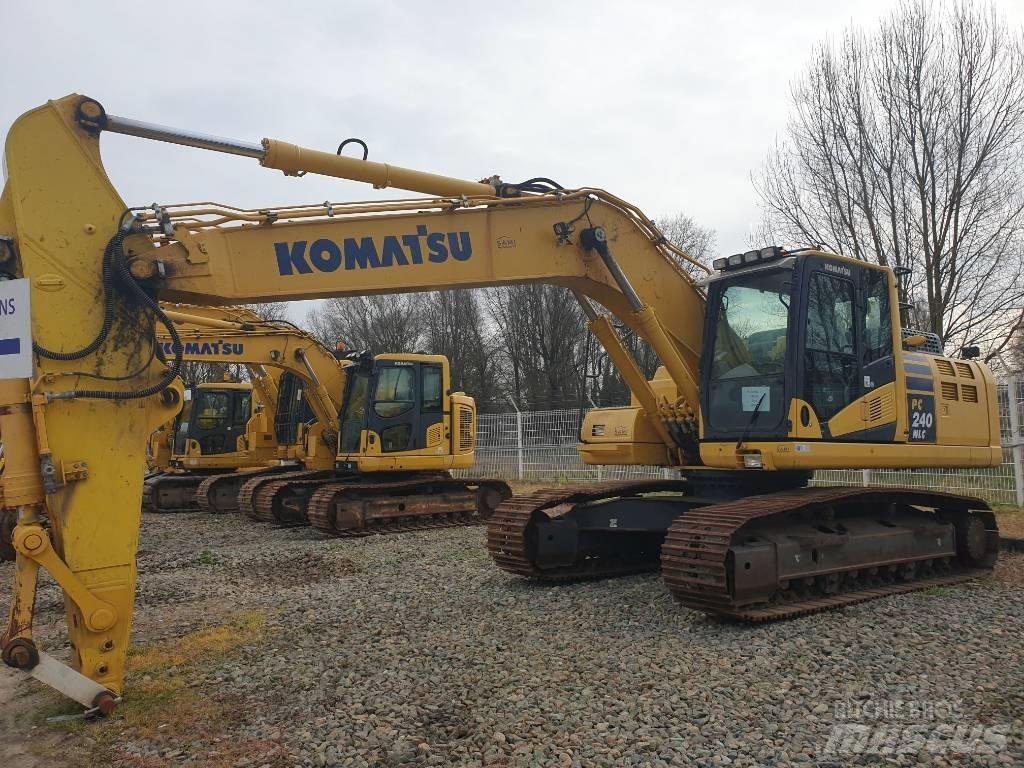 Komatsu PC240NLC-11 Crawler excavators