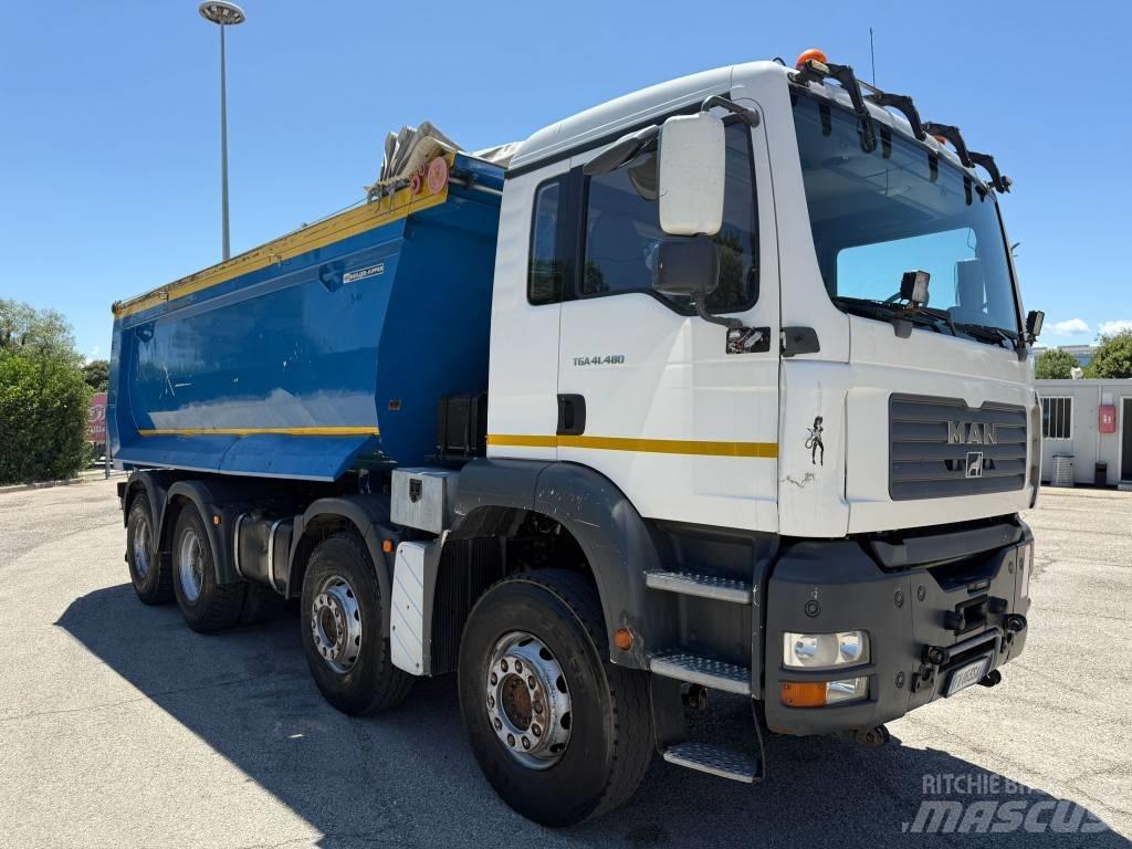 MAN TGA 41.480 Tipper trucks