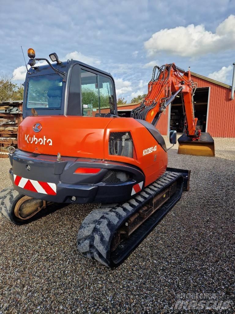 Kubota KX080-4 Mini excavators < 7t (Mini diggers)