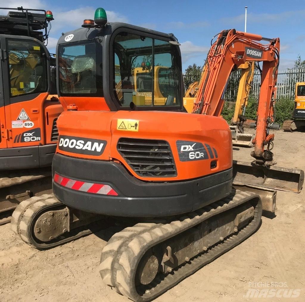 Doosan DX 60 R Mini excavators < 7t (Mini diggers)