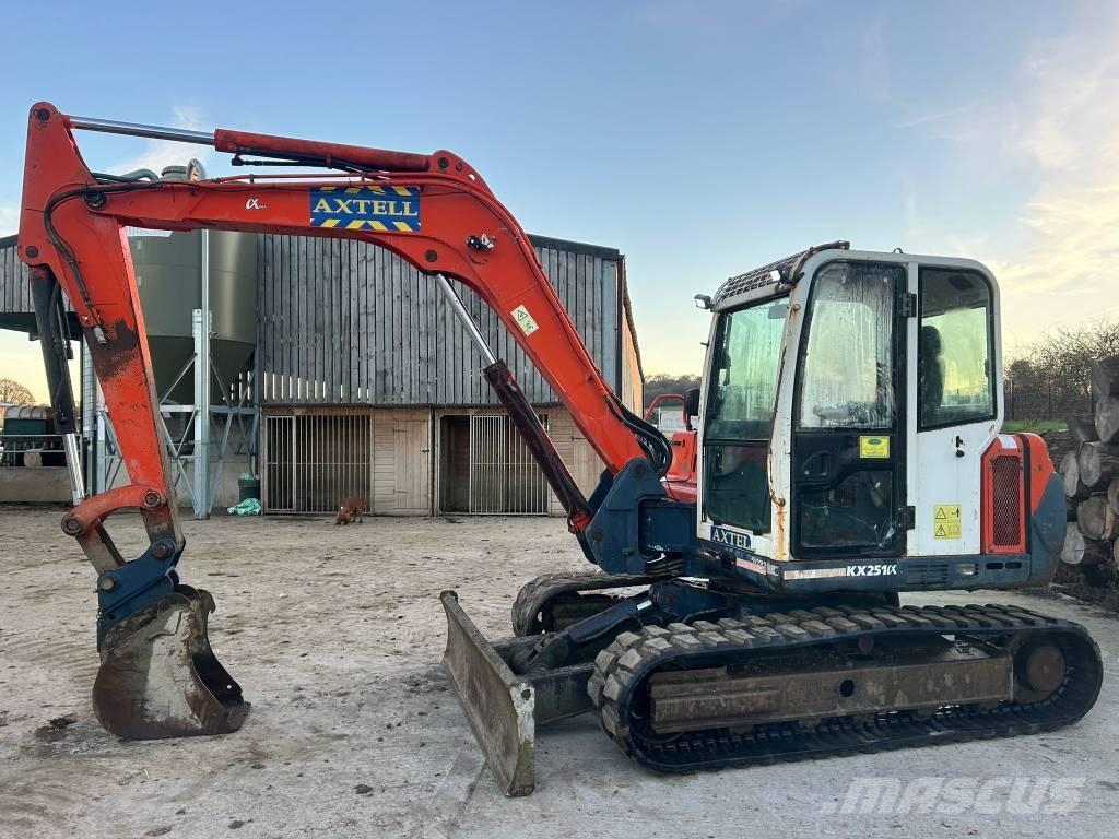Kubota KX 251 Midi excavators  7t - 12t