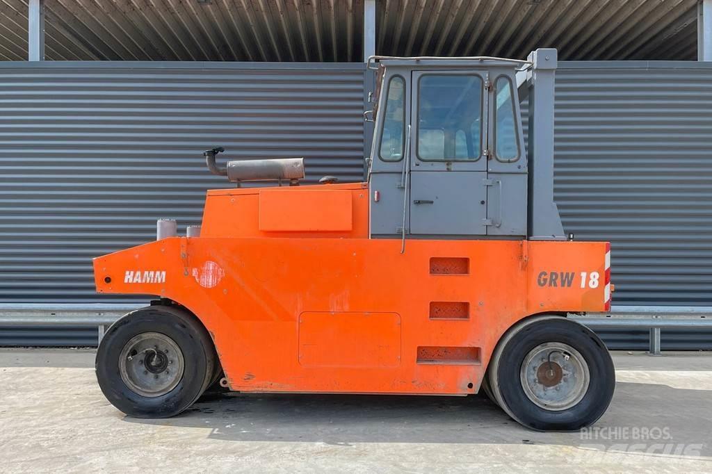 Hamm GRW 24 Pneumatic tired rollers
