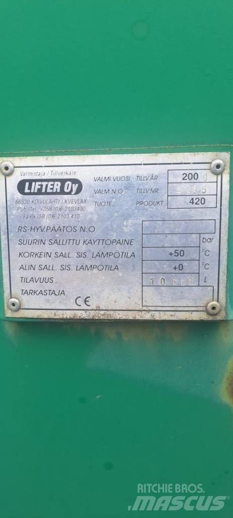 Vepi 10 m3 Slurry tankers