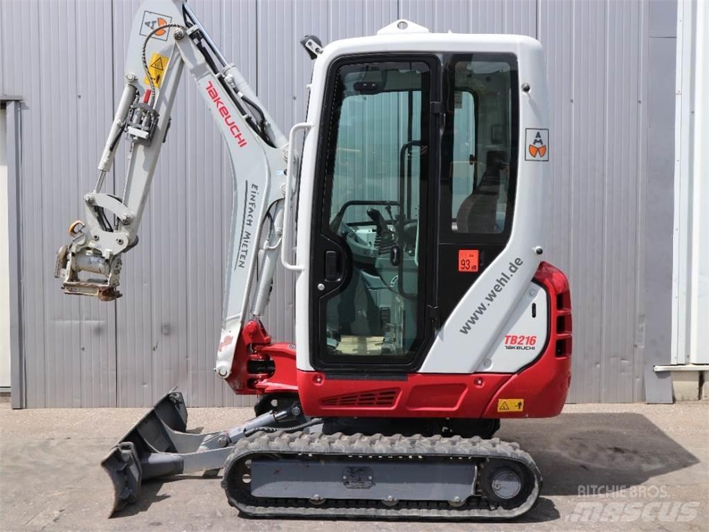 Takeuchi TB216AV4 Mini excavators < 7t (Mini diggers)