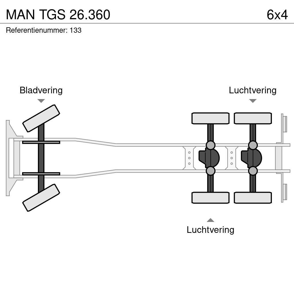 MAN TGS 26.360 Hook lift trucks