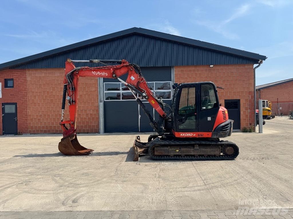 Kubota KX 080-4 Midi excavators  7t - 12t