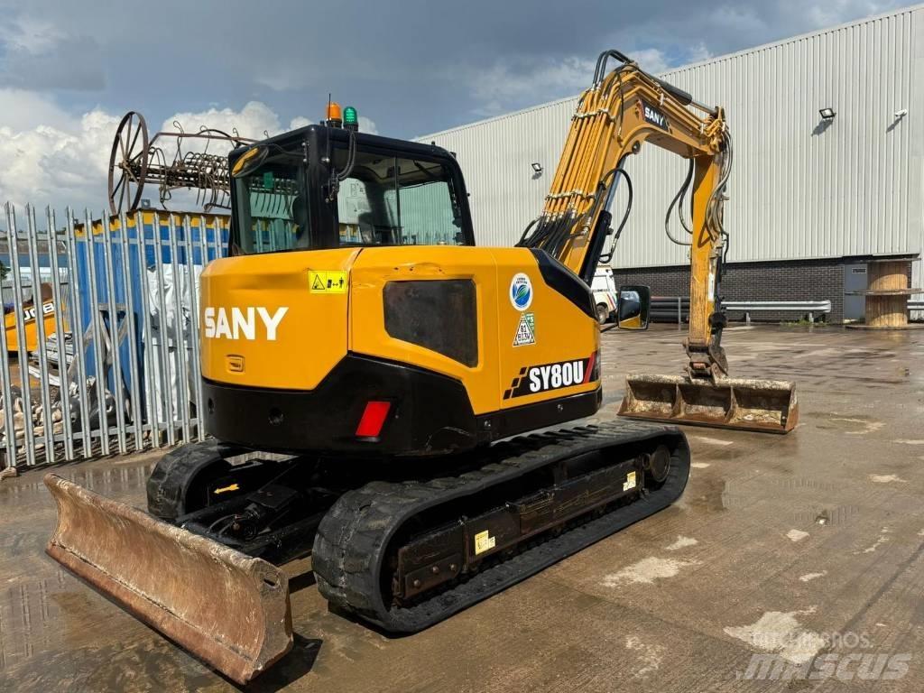 Sany SY 80 U Midi excavators  7t - 12t