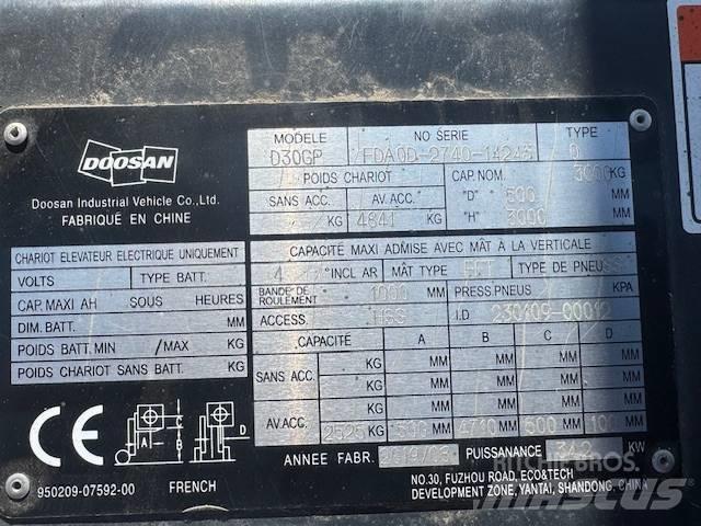 Doosan D30 Plus Diesel trucks