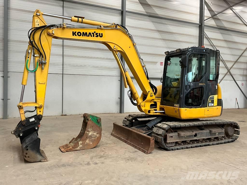 Komatsu PC 80 MR-3 Midi excavators  7t - 12t