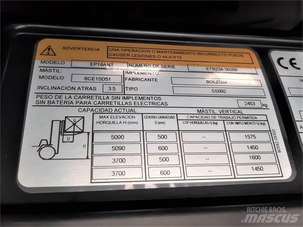 CAT EP18ANT Electric forklift trucks