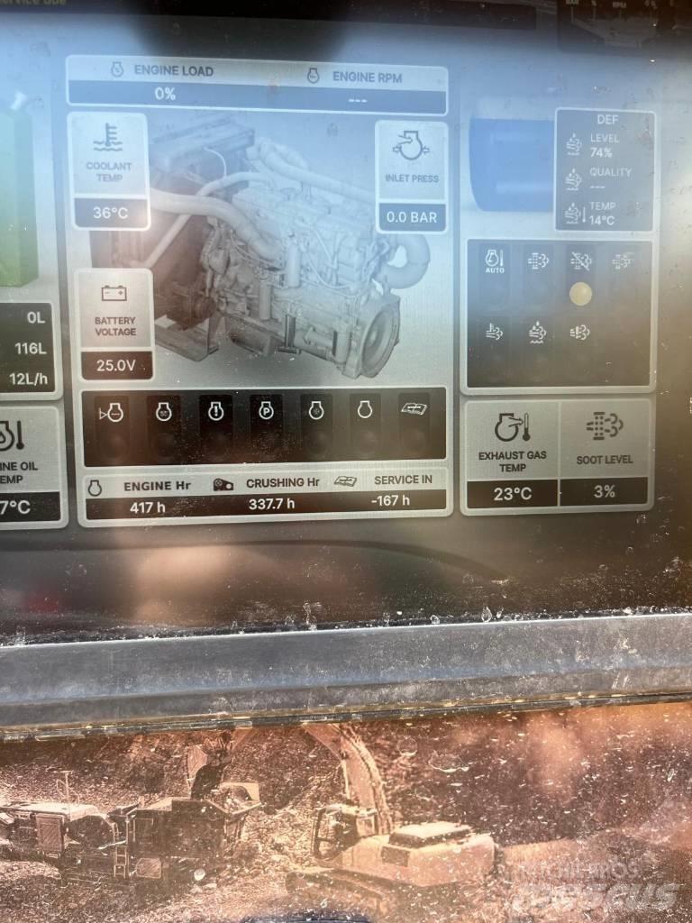 Tesab 500i Mobile crushers