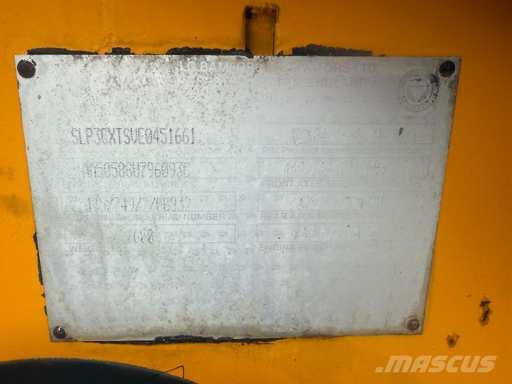 JCB 3 CX SM Backhoe loaders