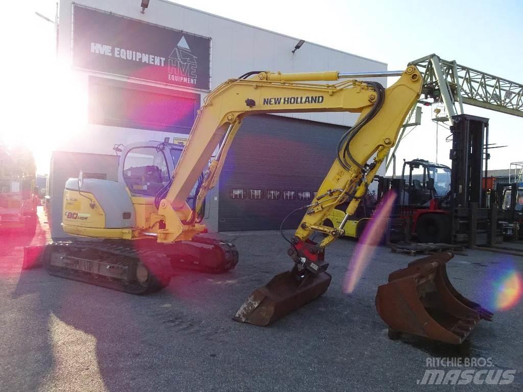 New Holland E80 Crawler excavators