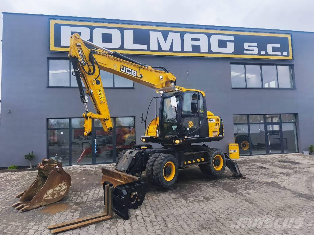 JCB JS 145 W Wheeled excavators